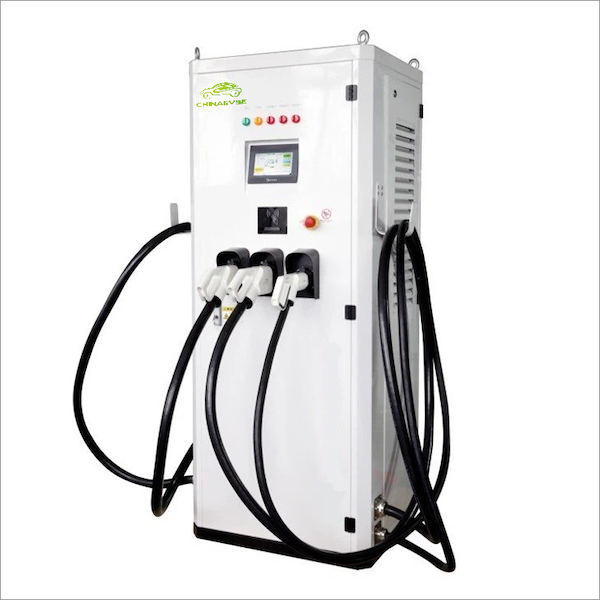 103kw 163kw 223kw 283kw Trì gunnaichean cosgais DC Fast EV Charger-1