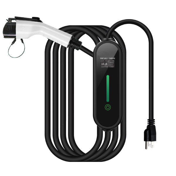 11.5KW 8A ruo 48A nwere ike ịgbanwe ụdị 1 Ọkwa 2 Portable EV Charger-1