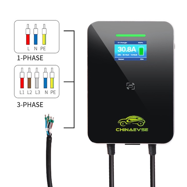 11KW 16A വാണിജ്യ OCPP AC EV ചാർജർ-2