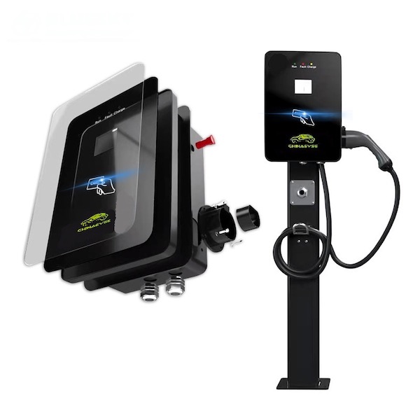 22KW 32A Single Charging Gun Vertical AC EV Charger-1