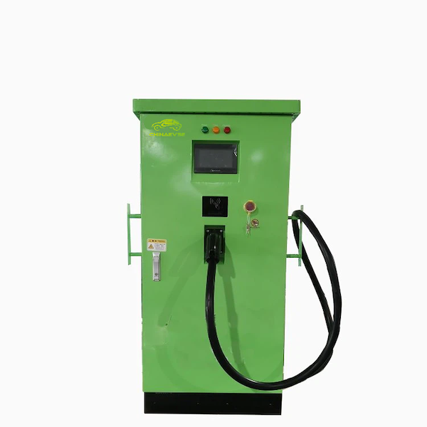 40kw مسدس شحن واحد DC شاحن EV سريع-4