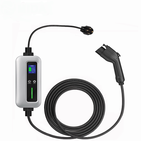 9.8KW 16A go 40A Inchoigeartaithe Cineál 1 Leibhéal 2 Charger EV Inaistrithe-1