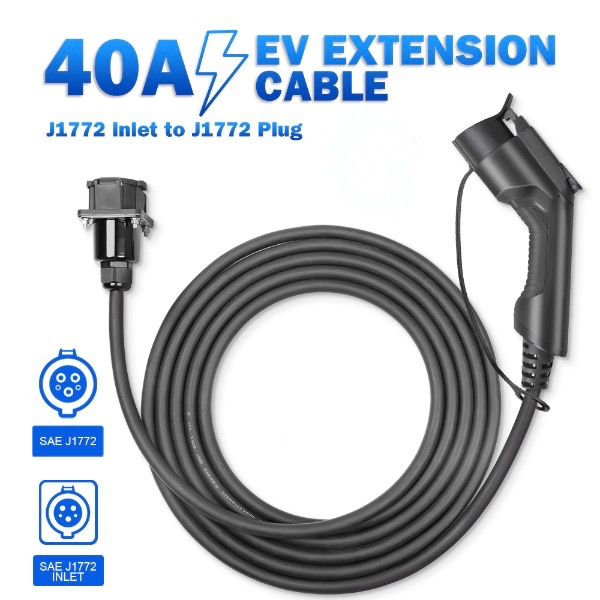 9,8KW J1772 Tîpa 1 40A Cable Extension