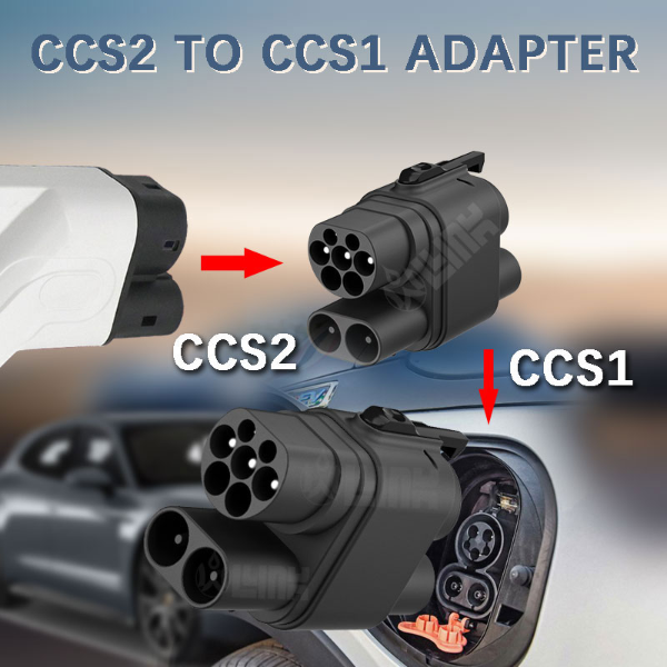 CCS2 to CCS1 DC EV adaptér-3