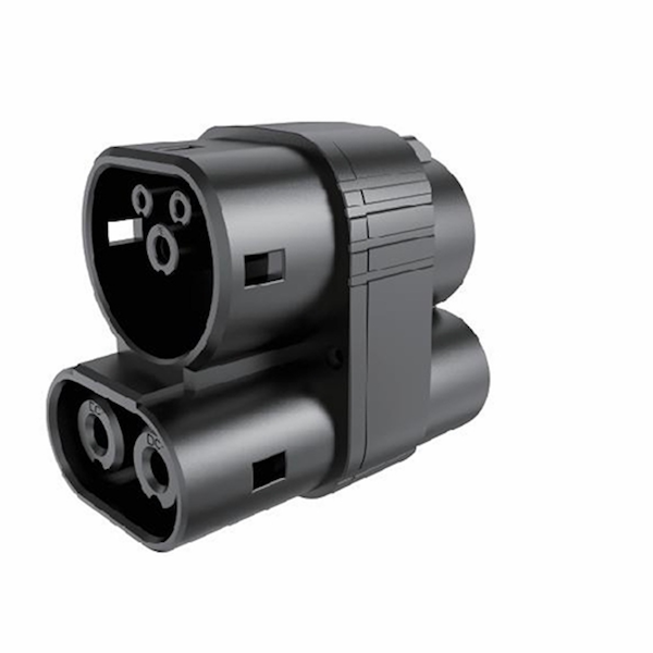 Adaptador CCS2 a CCS1 DC EV