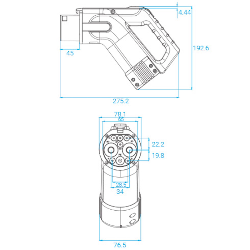 GBT DC Fast EV Charging Cable-2